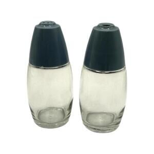 Vintage Gemco Retro Light Blue Salt & Toothpick Holder – 1980s